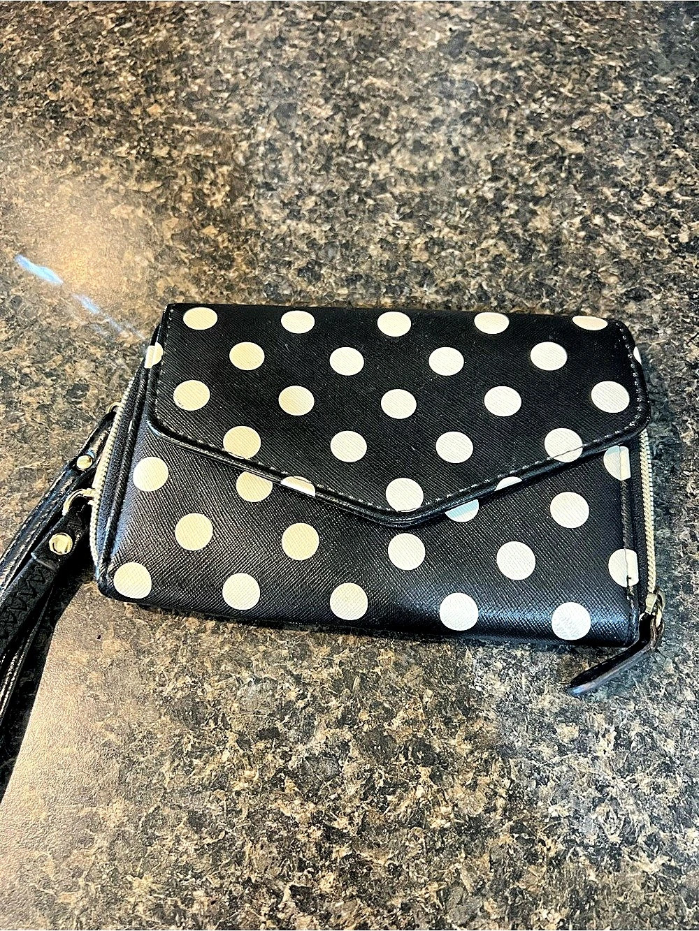 Charming Dot Medium Phone Wristlet Wallet